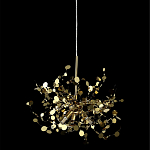 Подвесной светильник с металлическими круглыми элементами Terzani Argent варинант исполнения - 7 | Loft Concept в Ульяновске