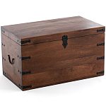 Деревянный сундук из массива манго Fabian Mango Chest варинант исполнения - 1 | Loft Concept в Ульяновске