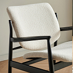 Кресло с каркасом и ножками из древесины и мягкими сиденьем и спинкой Venice варинант исполнения - 8 | Loft Concept в Ульяновске