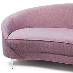 Диван Paulet Sofa Сиреневое Букле варинант исполнения - 4 | Loft Concept в Ульяновске