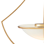 Люстра золотая светодиодная Graduated Bell варинант исполнения - 1 | Loft Concept в Ульяновске