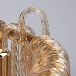 Люстра с подвесными рифлеными стеклянными трубками Nembus варинант исполнения - 9 | Loft Concept в Ульяновске