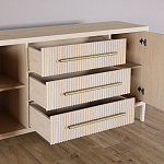 Буфет Primo с тремя ящиками и двумя фасадами Светлый дуб варинант исполнения - 5 | Loft Concept в Ульяновске