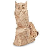 Статуэтка из дерева сова Animals of the World 20 варинант исполнения - 2 | Loft Concept в Ульяновске