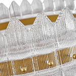 Люстра круглая с декоративными элементами в виде лепестков Round Light Flashing варинант исполнения - 7 | Loft Concept в Ульяновске