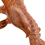 Статуэтка деревянная в виде орла Bali Eagle варинант исполнения - 3 | Loft Concept в Ульяновске