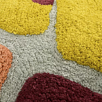 Чехол на подушку с рисунком горчичного цвета Elan Textured варинант исполнения - 6 | Loft Concept в Ульяновске