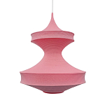 Подвесной вязаный розовый светильник «Моника» варинант исполнения - 1 | Loft Concept в Ульяновске