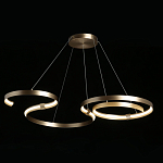Люстра подвесная светодиодная в виде волнообразной ленты Ribbon Vortex варинант исполнения - 16 | Loft Concept в Ульяновске