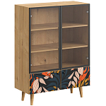 Витрина с изображением на дверцах Elise Cupboard варинант исполнения - 11 | Loft Concept в Ульяновске