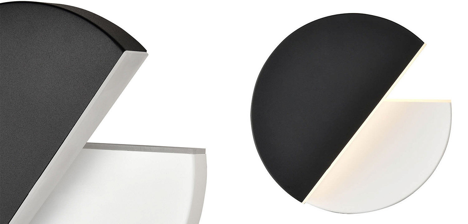 Бра Pac-Man White Black Wall Lamp Бра Pac-Man White Black Wall Lamp - Loft-Concept в Ульяновске