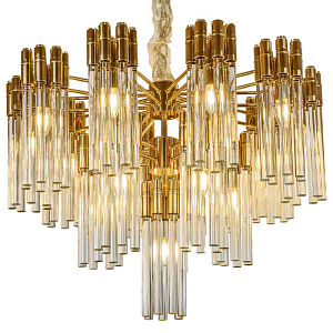 Люстра Contemporary Chandelier Crystal Gold