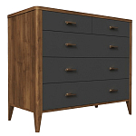 Комод из массива бука с 5-ю ящиками Tasteful Furniture варинант исполнения - 2 | Loft Concept в Ульяновске