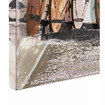 Панно декоративное в морском стиле Seascape and Surfing I варинант исполнения - 3 | Loft Concept в Ульяновске