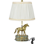 Настольная лампа из фарфора Лошадь Klark варинант исполнения - 2 | Loft Concept в Ульяновске