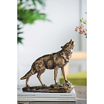 Фигурка Волк Gold варинант исполнения - 5 | Loft Concept в Ульяновске