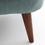 Кресло бирюзовое Pauley Turquoise Armchair варинант исполнения - 4 | Loft Concept в Ульяновске