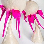 Торшер фуксия «Цветы из снов»  варинант исполнения - 2 | Loft Concept в Ульяновске