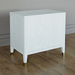 Тумба прикроватная с двумя ящиками Elsa Dreams White варинант исполнения - 4 | Loft Concept в Ульяновске