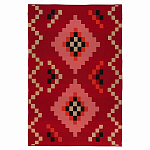 Плед хлопковый по мотивам башкирских орнаментов Ural and Siberian Patterns варинант исполнения - 1 | Loft Concept в Ульяновске