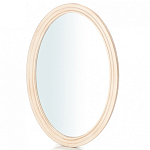 Овальное настольное зеркало бежевое Interiors Romance варинант исполнения - 1 | Loft Concept в Ульяновске