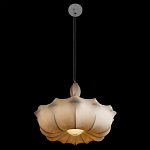 Подвесной светильник с белым фигурным абажуром и мягкими волнистыми краями Cloud Motion  варинант исполнения - 9 | Loft Concept в Ульяновске