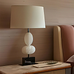 Настольная лампа на фигурном мраморном основании Conundrum варинант исполнения - 4 | Loft Concept в Ульяновске