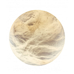 Бра в форме диска из натурального камня Cryptocrystalline Stone варинант исполнения - 1 | Loft Concept в Ульяновске