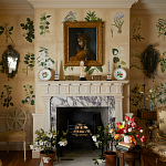 Обои ручная роспись Botanical Studies Linnaeus colourway варинант исполнения - 1 | Loft Concept в Ульяновске