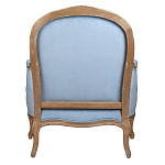 Кресло Ava Classical Armchair light blue velour варинант исполнения - 3 | Loft Concept в Ульяновске