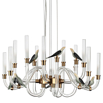 Люстра с декоративными птицами Ganthea D 73 см варинант исполнения - 1 | Loft Concept в Ульяновске