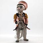 Статуэтка Обезьяна в Костюме Monkey in Coattails Sculpture варинант исполнения - 1 | Loft Concept в Ульяновске
