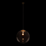 Подвесной светильник со стеклянным прозрачным плафоном в форме шара и золотыми металлическим акцентами 30 ClassiCon варинант исполнения - 3 | Loft Concept в Ульяновске