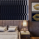 Гипсовая 3D Панель CRYSTAL SYMPHONY B варинант исполнения - 1 | Loft Concept в Ульяновске