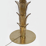 Торшер Glass Decorated Palm Floor Lamp Blue Листья Пальмы  варинант исполнения - 5 | Loft Concept в Ульяновске