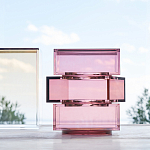 Стол журнальный в форме кубов Acrylic Furniture Lumina Crimson Clarity варинант исполнения - 9 | Loft Concept в Ульяновске