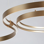 Люстра подвесная светодиодная в виде волнообразной ленты Ribbon Vortex варинант исполнения - 18 | Loft Concept в Ульяновске