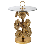 Столик металлический Golden Flower варинант исполнения - 1 | Loft Concept в Ульяновске