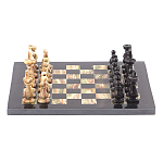 Шахматы настольные из натурального камня Оникс Decorative Thematic Chess варинант исполнения - 1 | Loft Concept в Ульяновске