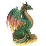 Декоративная статуэтка Дракон Green Orange Dragon Statuette варинант исполнения - 1 | Loft Concept в Ульяновске