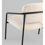 Кресло лаунж Rooney букле белый варинант исполнения - 3 | Loft Concept в Ульяновске