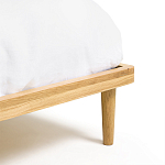 Кровать из массива дуба с пружинным блоком Mateta варинант исполнения - 7 | Loft Concept в Ульяновске