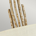 Бра с белым абажуром и элементами в виде натуральных веток Hinkley варинант исполнения - 2 | Loft Concept в Ульяновске