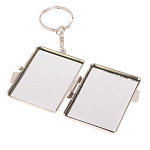 Зеркало брелок складное двухстороннее из натурального камня Малахит Stone Mirrors варинант исполнения - 3 | Loft Concept в Ульяновске