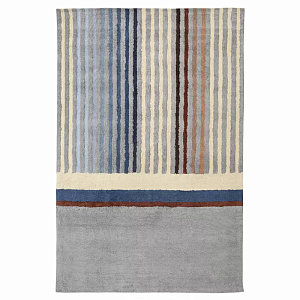 Ковер из хлопка с геометрическим рисунком Elan Stripe