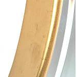 Зеркало в золотой деревянной раме Riviera варинант исполнения - 1 | Loft Concept в Ульяновске