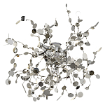 Бра с металлическими круглыми элементами Terzani Argent варинант исполнения - 2 | Loft Concept в Ульяновске