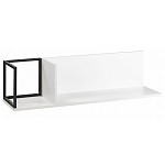 Полка навесная белая открытая Strict Lines  варинант исполнения - 1 | Loft Concept в Ульяновске