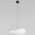 Подвесной светильник с белым тканевым плафоном в форме облака Crystal Cloud Junction варинант исполнения - 2 | Loft Concept в Ульяновске