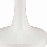 Торшер белый с тканевым абажуром на деревянном основании Graceful Silhouette варинант исполнения - 1 | Loft Concept в Ульяновске